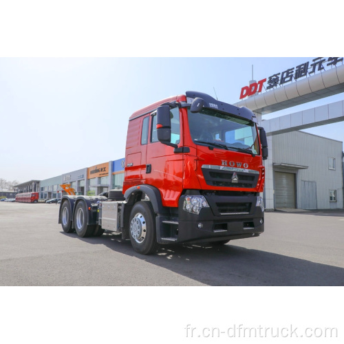 Camion de tête de tracteur HOWO 6X4 d&#39;occasion 420HP